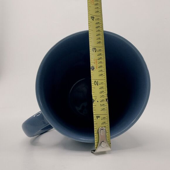 CORELLE Coordinates Stoneware Cup/Mug Ocean Blue 1 Cup VINTAGE - Picture 8 of 10